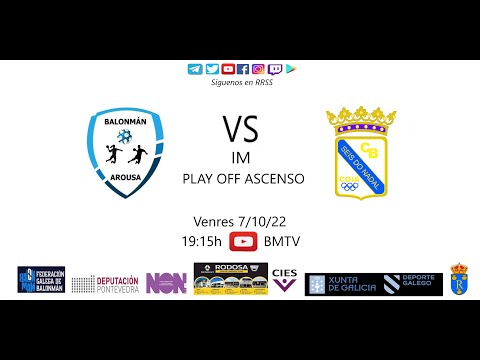 221007 IM BM AROUSA - BM SEIS DO NADAL ( Play Off)