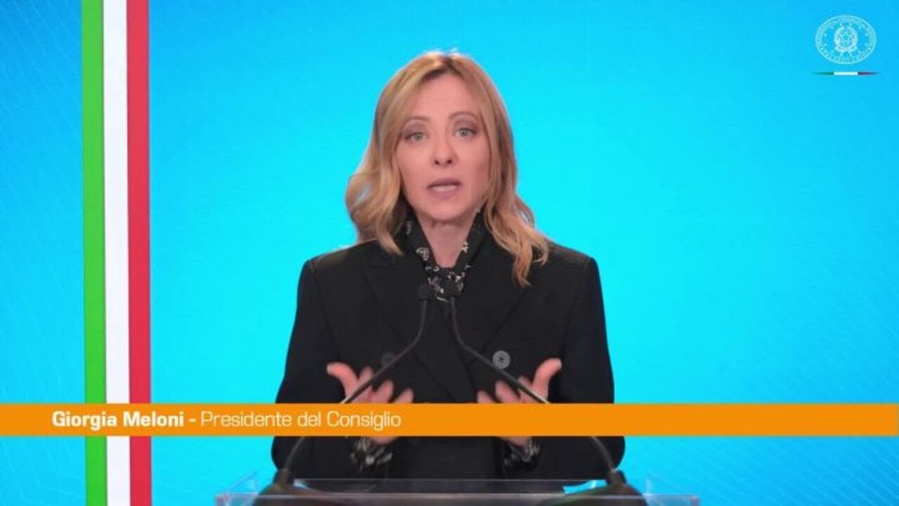 Meloni "Italiano è film in cui ogni parola è una scena e ogni frase capolavoro"