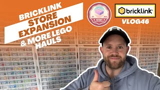 Bricklink Store EXPANSION & more LEGO hauls - VLOG46