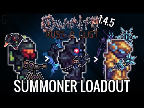 Summoner Setups/Loadouts Guide - Terraria Calamity 1.4.5 Mod Rust and Dust Update