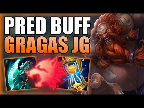 HOW TO PLAY GRAGAS JUNGLE AFTER THE 11.18 PREDATOR BUFFS! - Best Build/Runes Guide League of Legends