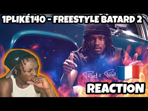 AMERICAN REACTS TO FRENCH DRILL RAP! 1PLIKÉ140 - FREESTYLE BATARD #2 (English Subtitles)