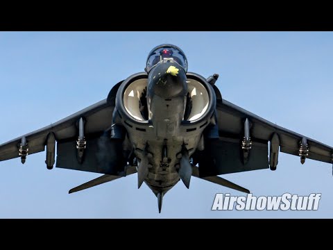 USMC AV-8B Harrier Demo - Cleveland Air Show 2023