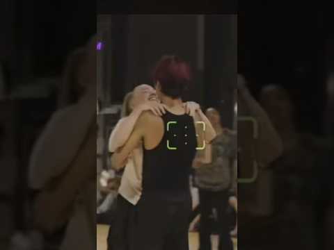 Freya and Malachi behind the scenes dream come true #zombies 4 #dawn of the vampires #dance rehear￼s