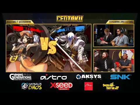 CEOTAKU 2019 GGXrD R2 Top 16 - FFXIV PLAYER vs 1UP PEPPERYSPLASH