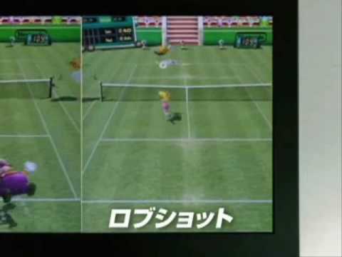 NEW PLAY CONTROL! Mario Power Tennis (Nintendo Wii) Jap.TV Spot