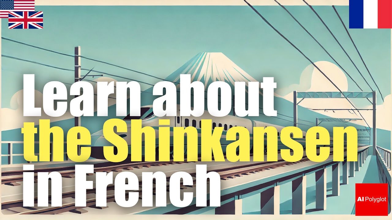 Learn about the Shinkansen in French | Passive listening | with hiragana episode artwork