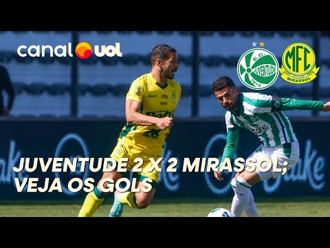 JUVENTUDE 2 x 2 MIRASSOL 
