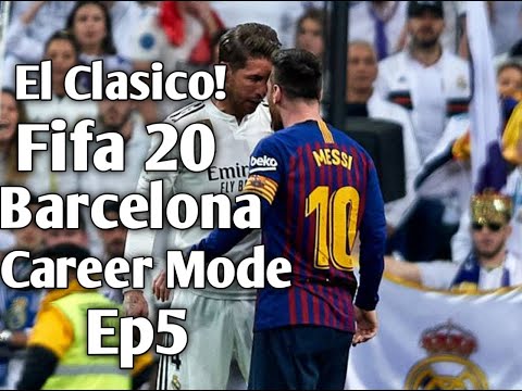 El Clasico | Fifa 20 Barcelona Career Mode |Ep5| Scobest Gaming