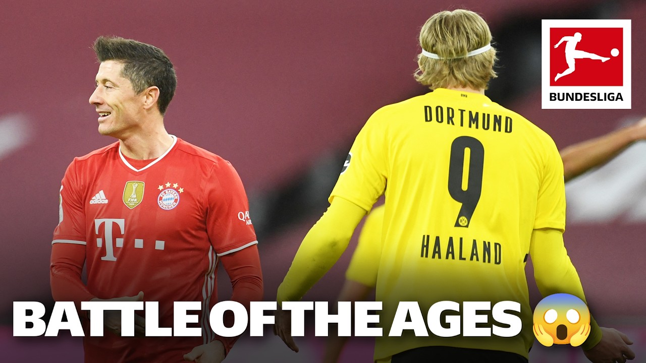THIS Is What Happened When LEWANDOWSKI and HAALAND Faced Off 🤯 🐐Der Klassiker 2020/21