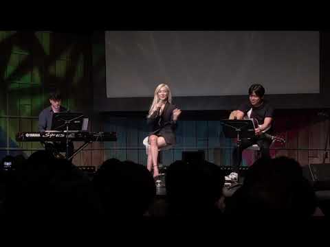 190326 TIFFANY YOUNG ACOUSTIC LIVE AT LIPS ON LIPS FAN SIGN EVENT, SEOUL