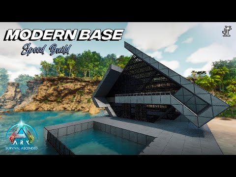Modern Base | Speed Build | ARK: Survival Ascended