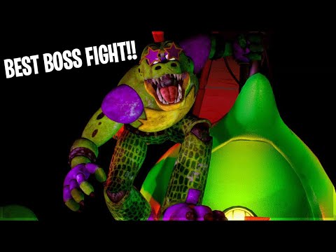 Fighting Monty Gator & Maze Madness! | FNAF Security Breach #14