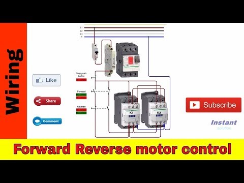 3 Phase Motor Reverse Forward Connection Hindi Urdu Tutorial By Umang Rajput Video