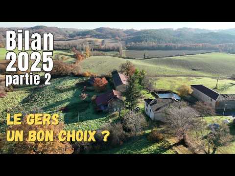 Bilan 2025 partie 2 : la maison, la chaîne Youtube, le Gers et au-delà - Ep204