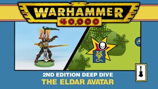 The many flaws of the Eldar Avatar in classic 40k