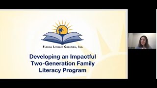Developing an Impactful 2-Generation Family Literacy Program - Part 2