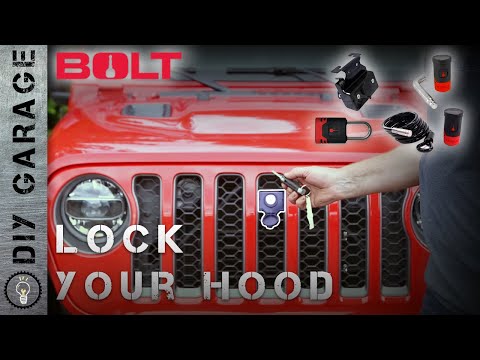 Bolt Jeep Hood Lock & Receiver Lock