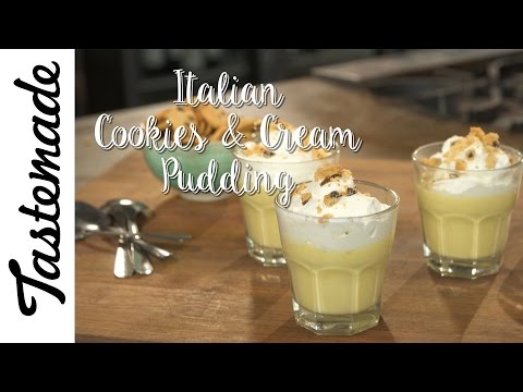 Cookies & Cream Italian Pudding l Frankie Celenza