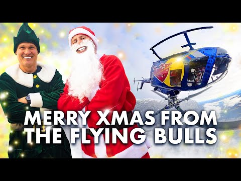 Merry XMAS from The Flying Bulls (+ bonus Santa footage)