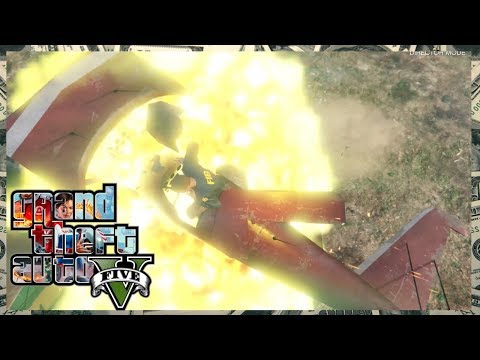 GTA V | Throwing Steve Haines Out of a Plane (Funny Ragdoll Compliations)