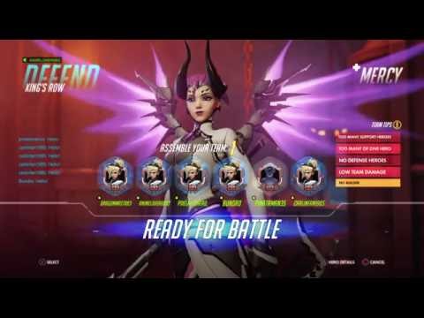 VGA Overwatch - Some Shenanigans With An All-Mercy Team