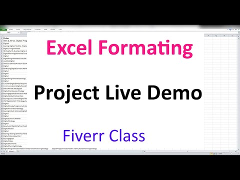 Virtual Assistant Data Entry work demo for beginners on Fiverr | Upwork with practice file