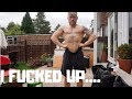 ROAD TO THE 2019 BODYBUILDING STAGE EP10 - I FUCKED UP....