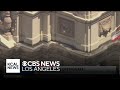 Water pipe bursts at Pasadena City Hall after 4.4-magnitude earthquake