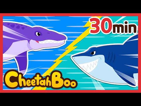 💥Who is Stronger? | Dinosaur songs for Kids | Nursery rhymes | Kids song #Cheetahboo