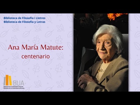 Centenario Ana María Matute (1925-2025)