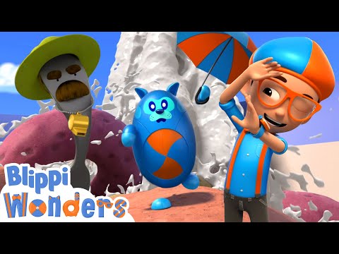 NEW! Soggy Breakfast Cereal! - Blippi Wonders | Educational Cartoons For Kids