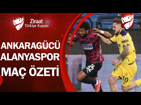 Ankaragücü 1-1 Alanyaspor | MAÇ ÖZETİ | Ziraat Türkiye Kupası A Grubu Maçı