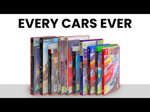 Unboxing Every Cars Game Ever (2006-2024)