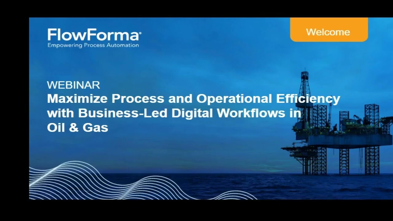 Maximize Process and Operational Efficiency with Business-led Digital Workflows