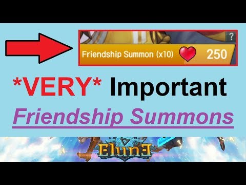 ~Save Your FP!!~ Friend Summons Are *VERY IMPORTANT* in Elune (This is Why)