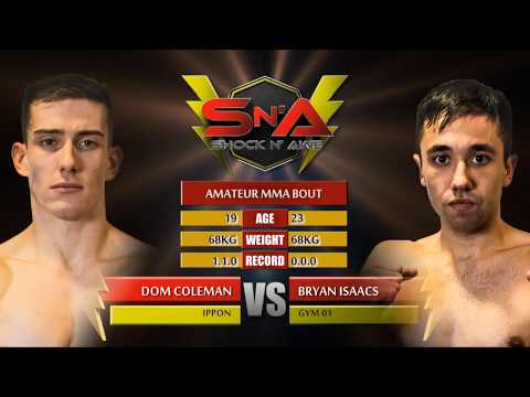 Shock N Awe 26 - Dom Coleman vs Bryan Isaacs Amateur K1