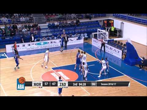 ABA Liga 2016/17 highlights, Round 9: Mornar - Zadar (13.11.2016)