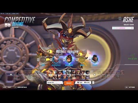 DPS MAIN! GALE ASHE OVERWATCH 2 SEASON 12 TOP 500 GAMEPLAY