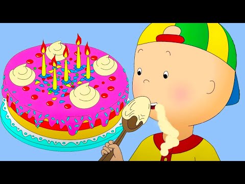 Gâteau d'anniversaire 🎂 | Caillou en Français