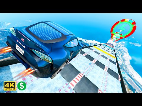 GTA 5 MEGA RAMP ▸ NO COPYRIGHT GAMEPLAY | 4K 60FPS | 261 | GTA Gameplay for TikTok & YouTube