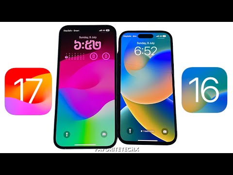 iOS 16 vs iOS 17 beta 3