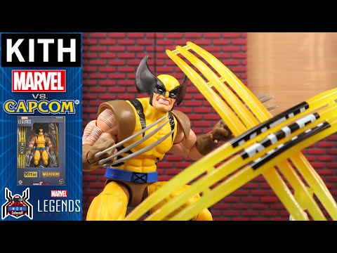Marvel Legends KITH x Marvel vs Capcom GamerVerse WOLVERINE Player 2 Skin X Men Figure Review