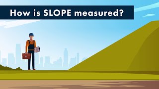 How is slope measured?