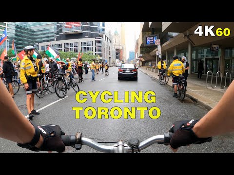 Rainy Cycling Adventure to Toronto's Closed CNE Grounds (July 11, 2021)