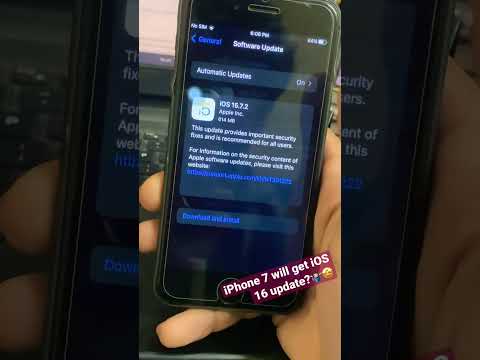 iphone 7 update iOS 16 ?  #iphone #iphone7 #update