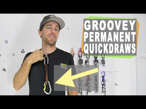 Are permanent quickdraws with deep grooves dangerous?