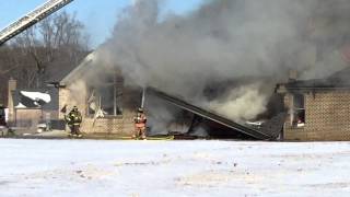 preview picture of video 'Cody Cove house fire in Olive Branch. Cody Cove and Rowlett Drive.'