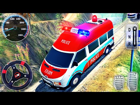 Real Police Van Driving Simulator - Offroad Car Chasing Drive 2020 - Android GamePlay