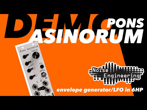 Pons Asinorum 4-channel envelope generator and LFO (demo and jam)